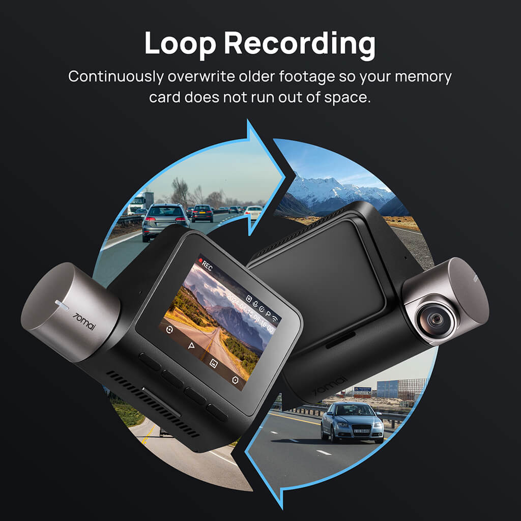 70mai Dash Cam A510 2.7K HD with Sony STARVIS 2, 4G LTE & Dual HDR Supported - Image 10