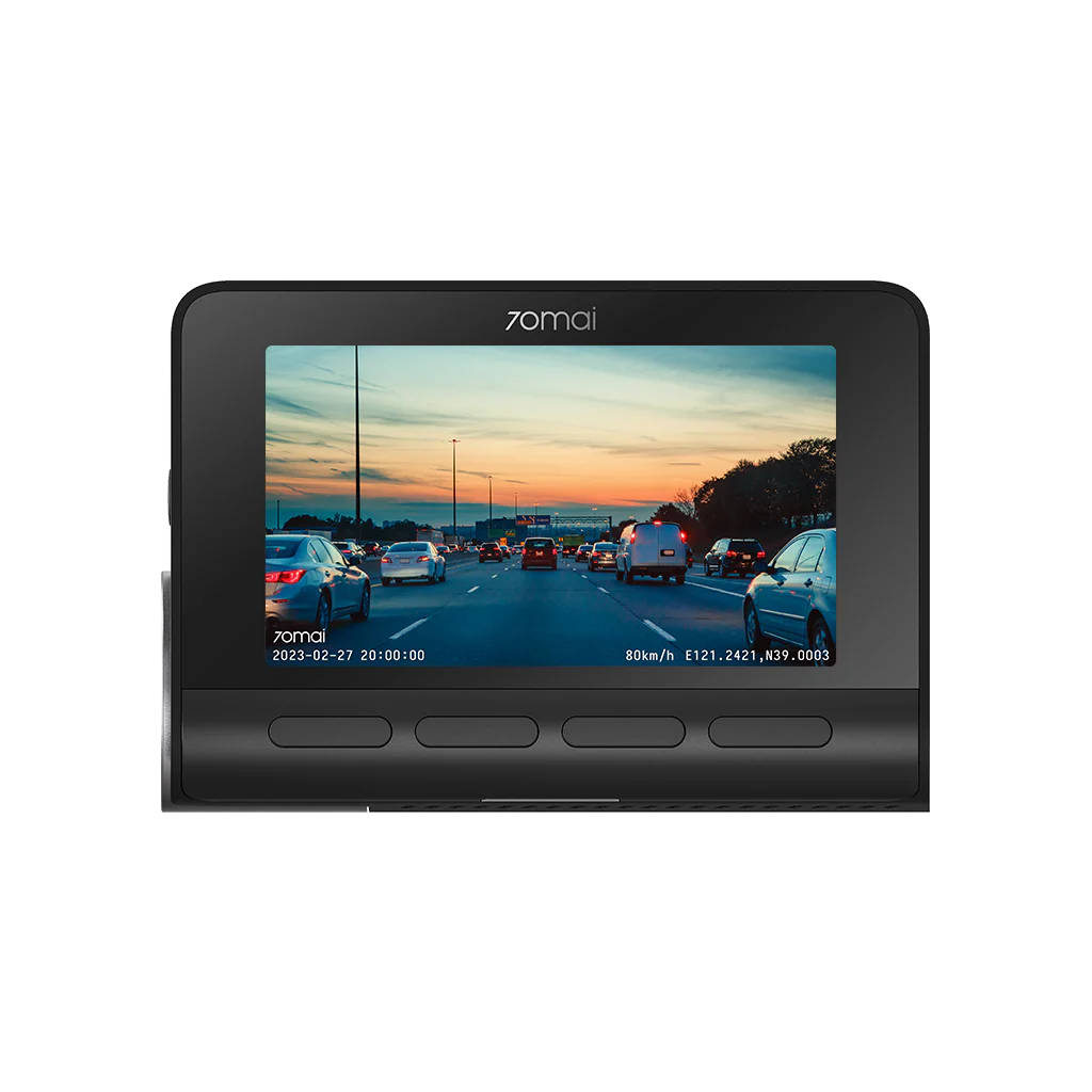 70mai Dash Cam A800S 4K UHD with 3-Inch IPS Screen & Dual-Channel Supported